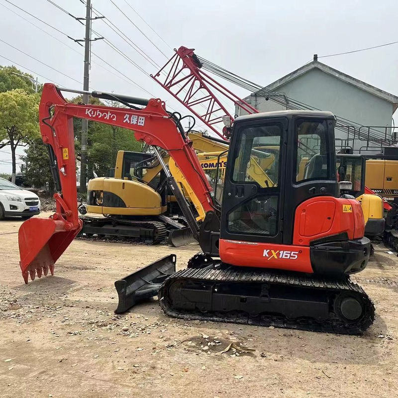 เครื่องขุดขนาดเล็กมือสอง Kubota165 สาเหตุญี่ปุ่น ราคาถูก/เครื่องขุดไฮดรอลิกมือสอง Kubota165 คุณภาพดี