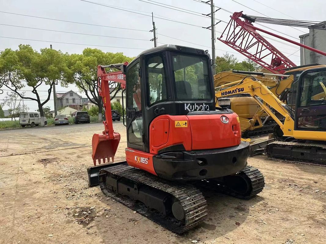 เครื่องขุดขนาดเล็กมือสอง Kubota165 สาเหตุญี่ปุ่น ราคาถูก/เครื่องขุดไฮดรอลิกมือสอง Kubota165 คุณภาพดี
