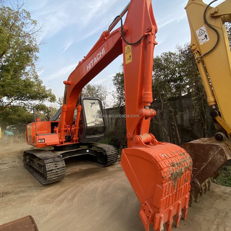 12 ตัน มินิ excavator Hitachi ใช้ excavator เกาหลีใช้กับถังใช้ excavator Hitachi 120