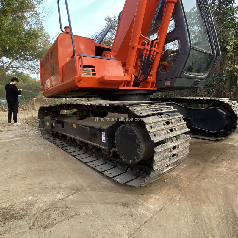 12 ตัน มินิ excavator Hitachi ใช้ excavator เกาหลีใช้กับถังใช้ excavator Hitachi 120