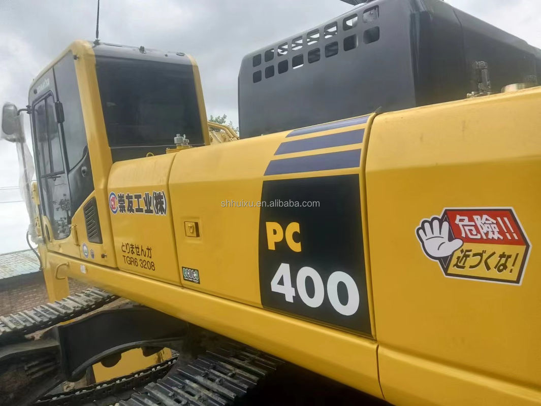 ใช้ญี่ปุ่น komatsu400 เครื่องขุดแคลน 12 ตัน komatsu 400 เครื่องขุดด้วยสีเดิม