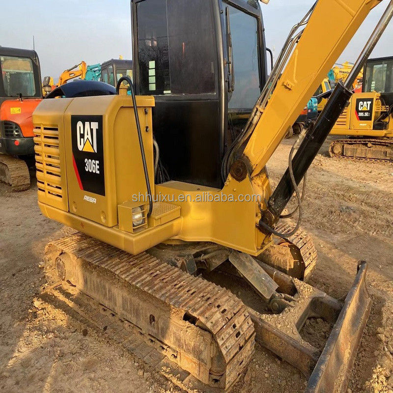 เครื่องก่อสร้างมือสอง เครื่องขุดแคลน เครื่องขุดแคลน Cat306e คุณภาพดี ราคาถูก/มือสอง มินิ Cat306e แบรนด์ญี่ปุ่น