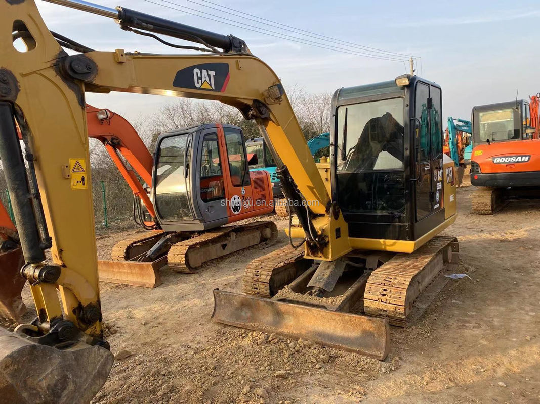 เครื่องก่อสร้างมือสอง เครื่องขุดแคลน เครื่องขุดแคลน Cat306e คุณภาพดี ราคาถูก/มือสอง มินิ Cat306e แบรนด์ญี่ปุ่น