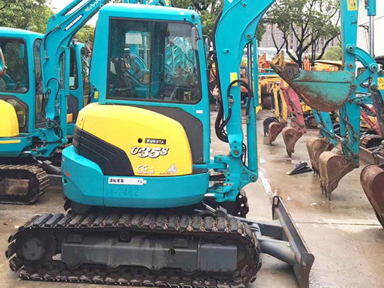 เครื่องขุดแคลนใช้ KUBOTA35 KXU35 / มือสองยี่ปุ่นเครื่องยนต์ KUBOTA KX35 KX U35 35