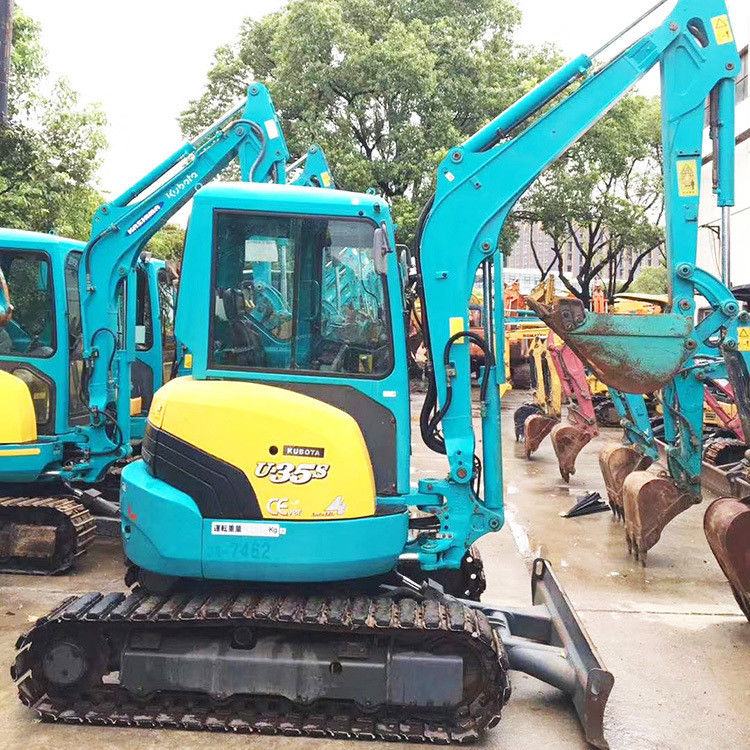 เครื่องขุดแคลนใช้ KUBOTA35 KXU35 / มือสองยี่ปุ่นเครื่องยนต์ KUBOTA KX35 KX U35 35