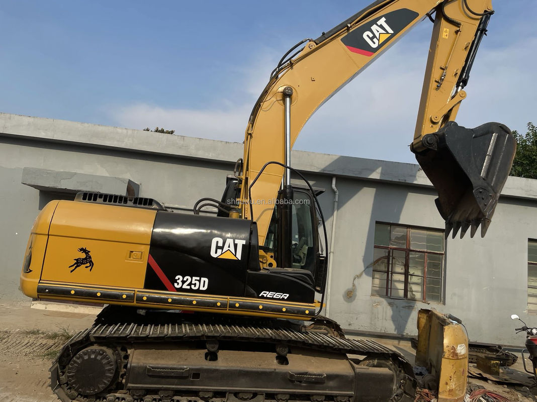 เครื่องขุด Caterpillar 325bl มือสอง เครื่องขุด CAT325D สําหรับขาย Caterpillar ในคลัง
