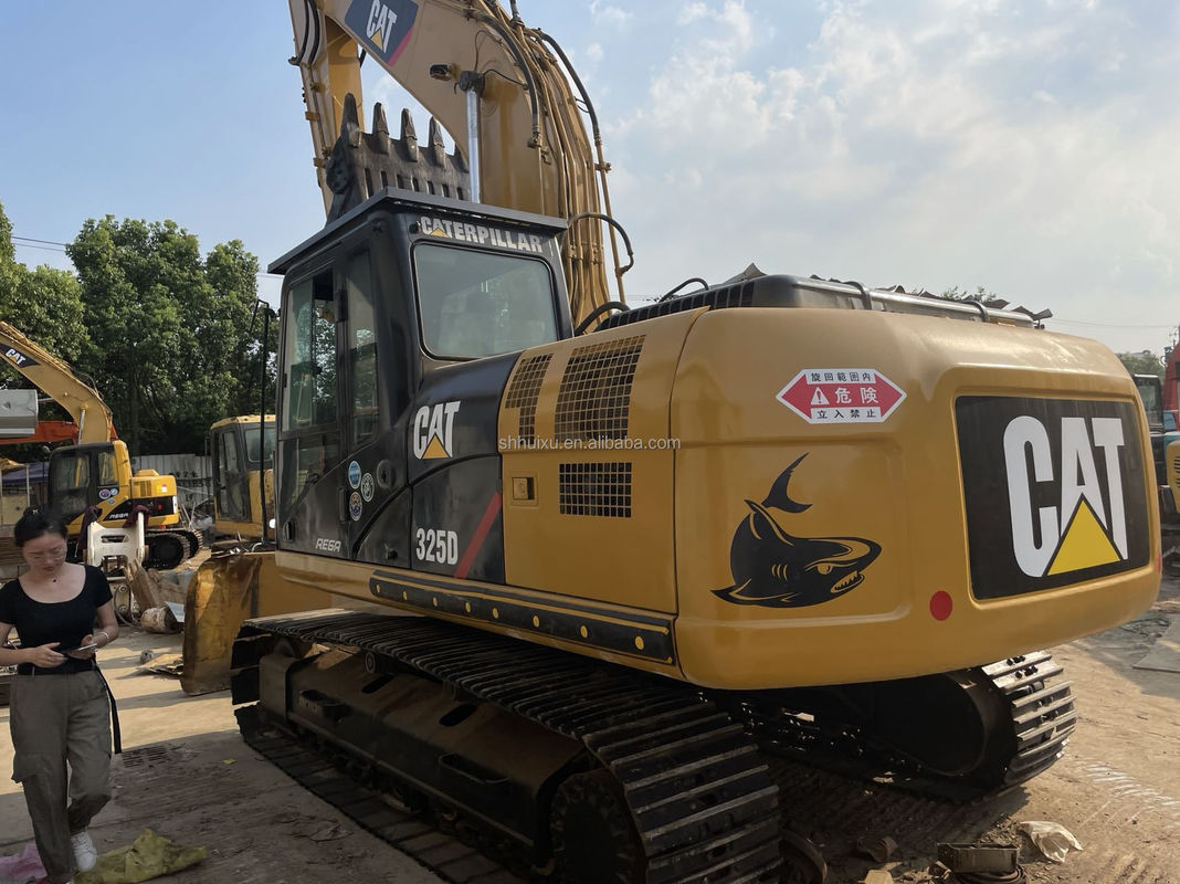เครื่องขุด Caterpillar 325bl มือสอง เครื่องขุด CAT325D สําหรับขาย Caterpillar ในคลัง