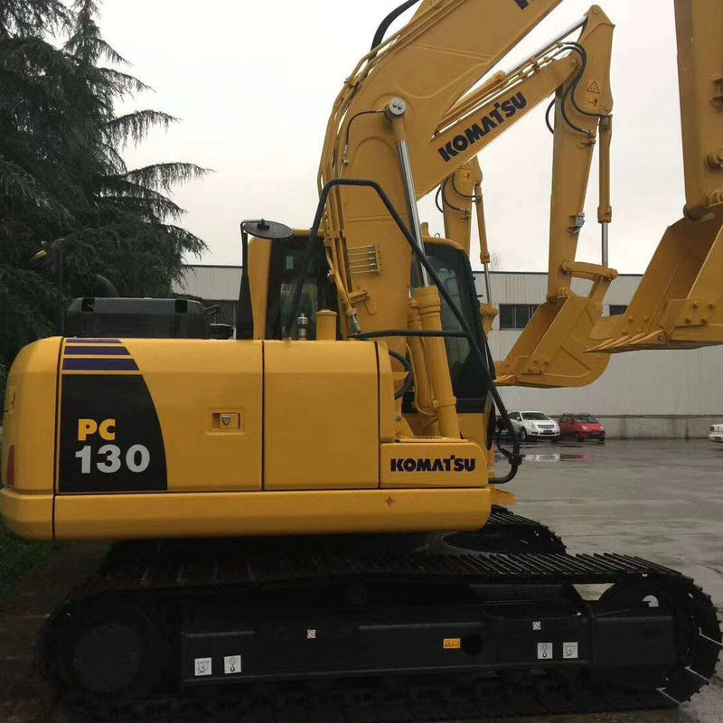 เครื่องจักรก่อสร้างญี่ปุ่นที่ใช้แล้ว พัฒนา Komatsu PC130 เครื่องขุด/อุปกรณ์หนักที่ใช้แล้ว/Komatsu เครื่องขุดที่ใช้แล้ว PC 130 Thumb
