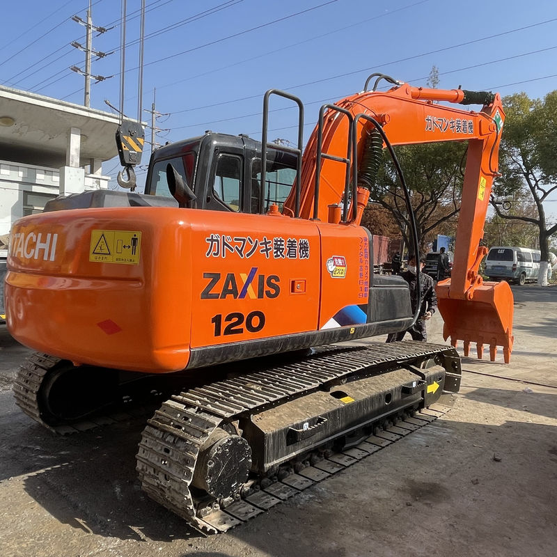 รถขุดมือสอง Hitachi ZX120 เครื่องขุด 12 ตัน รถขุดมือสอง อาคาร