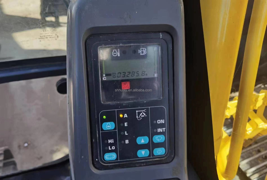 เครื่องขุดดินมือที่ใช้ Komatsu PC110 เครื่องจักรมือที่ใช้ เครื่องขุดโปสต์โฮลมือที่ใช้ เครื่องขุดมือสอง สําหรับขาย