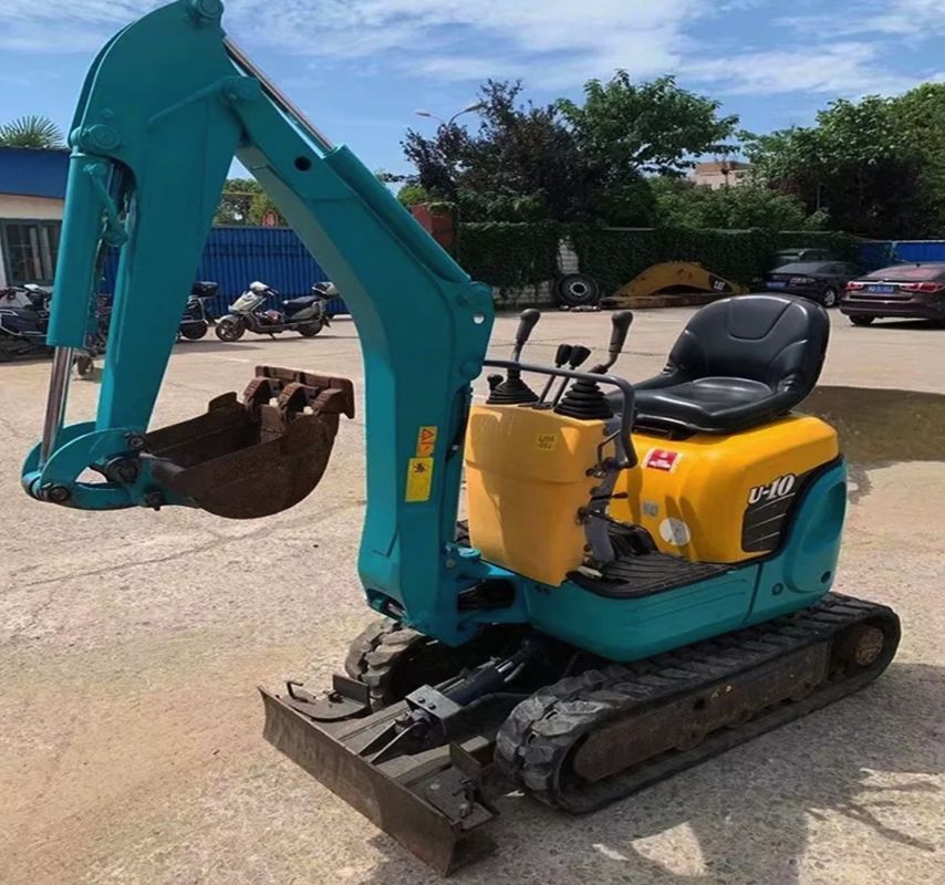 มินิ Excavator ที่ใช้งานนานและราคาต่ําสําหรับขายร้อน 1ton KUBOTA U10 Crawler Excavator