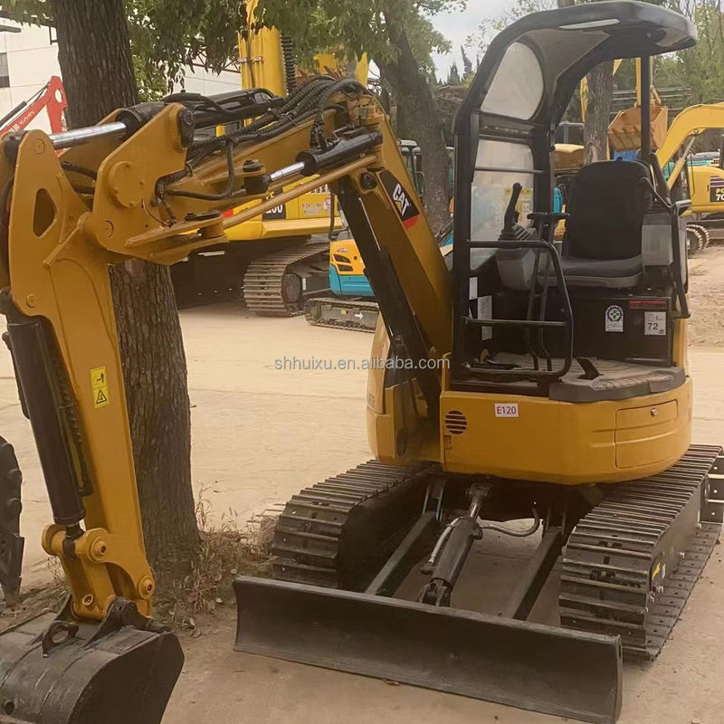 เครื่องขุดขนาดเล็กที่ใช้แล้ว Caterpillar Cat 302.5 Excavator เครื่องขุดขนาดเล็กขนาด 2 ตัน เครื่องจักรงานหลายฟังก์ชันในขายร้อน CAT 303 Caterpillar ในสต็อค cat 306 excavator