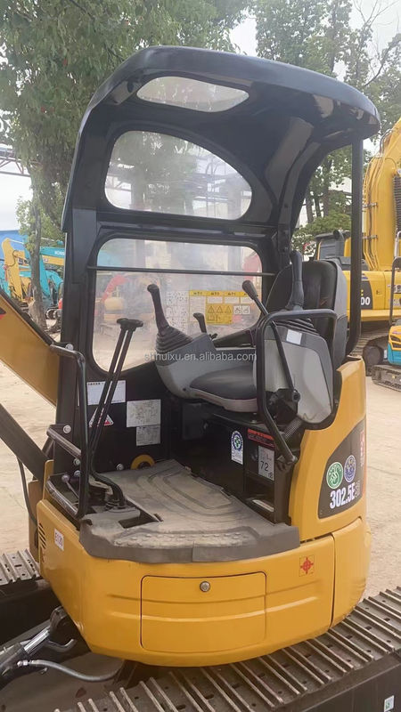 เครื่องขุดขนาดเล็กที่ใช้แล้ว Caterpillar Cat 302.5 Excavator เครื่องขุดขนาดเล็กขนาด 2 ตัน เครื่องจักรงานหลายฟังก์ชันในขายร้อน CAT 303 Caterpillar ในสต็อค cat 306 excavator