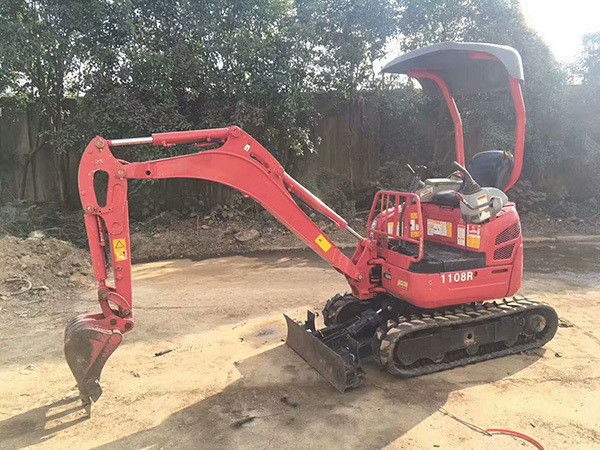 ใช้ 2T Kubota U17 เครื่องขุดไฮดรอลิก crawler มีคุณภาพสูงกับราคาส่วนลดในการก่อสร้าง