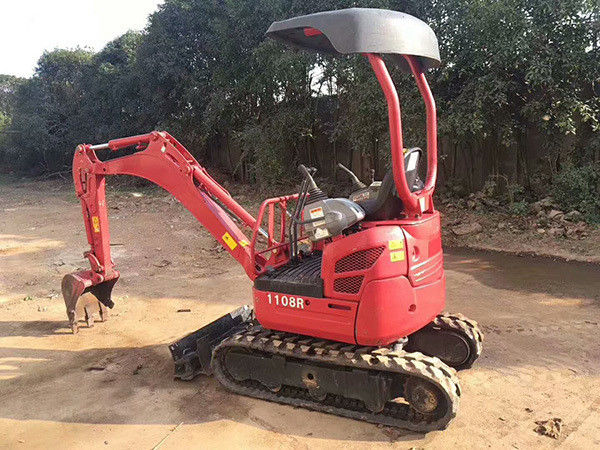 ใช้ 2T Kubota U17 เครื่องขุดไฮดรอลิก crawler มีคุณภาพสูงกับราคาส่วนลดในการก่อสร้าง