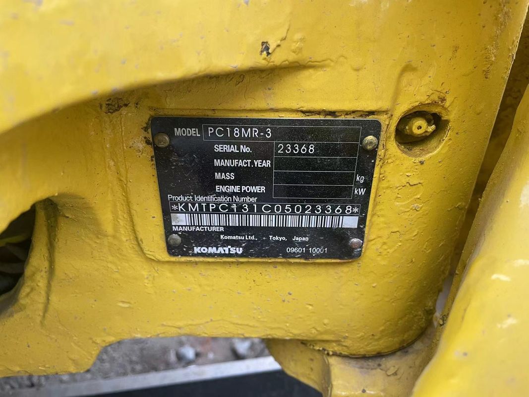 เครื่องขุดเล็กมือสอง Komatsu PC18 เครื่องขุดเล็กมือสอง เครื่องจักรขุดเล็กมือสอง เครื่องขุดมือสอง สําหรับขาย