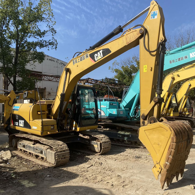 คุณภาพดี 12t ใช้ CAT 312d เครื่องขุดแคลนราคาดี ขาย CAT 303 cat 306 เครื่องขุด