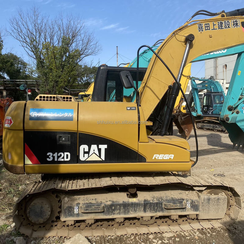 คุณภาพดี 12t ใช้ CAT 312d เครื่องขุดแคลนราคาดี ขาย CAT 303 cat 306 เครื่องขุด
