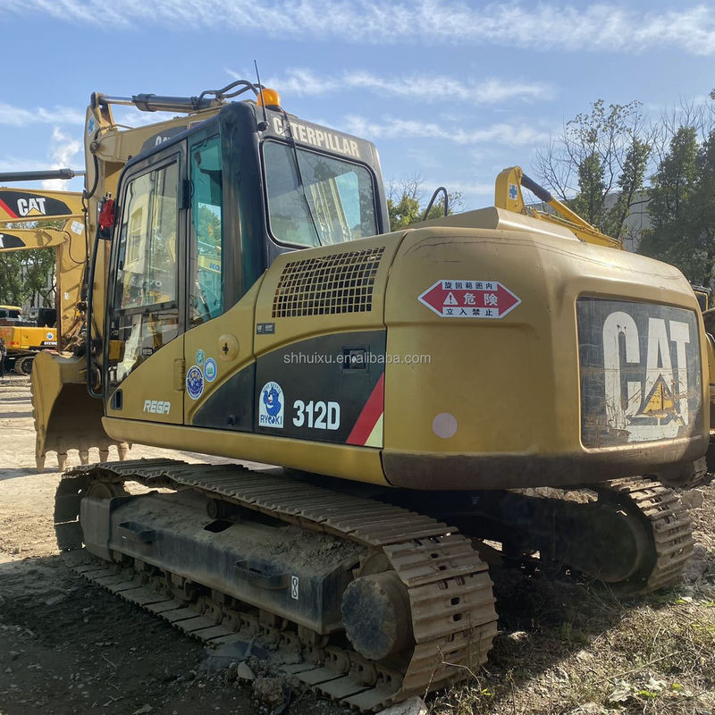 คุณภาพดี 12t ใช้ CAT 312d เครื่องขุดแคลนราคาดี ขาย CAT 303 cat 306 เครื่องขุด