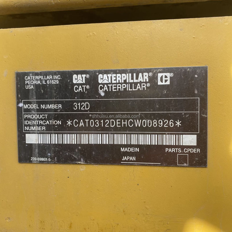 คุณภาพดี 12t ใช้ CAT 312d เครื่องขุดแคลนราคาดี ขาย CAT 303 cat 306 เครื่องขุด