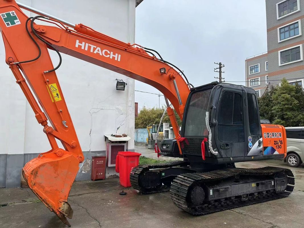 ขายขุดใช้สําหรับฮิตาชิ 130 excavator เครื่องจักรใช้ 13 ตัน excavator ขายสําหรับมือสอง
