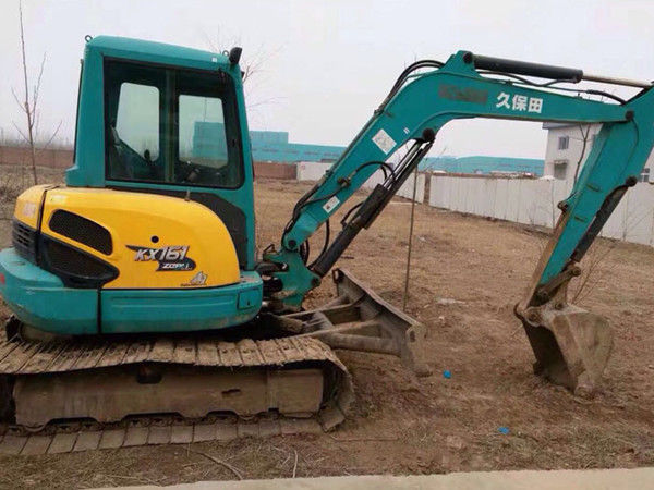 เครื่องขุด Kubota Mini ของมือสองเดิม เครื่องขุดขนาดเล็ก Kubota 161 ขายถูก