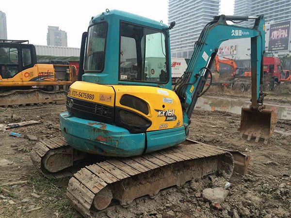 เครื่องขุด Kubota Mini ของมือสองเดิม เครื่องขุดขนาดเล็ก Kubota 161 ขายถูก