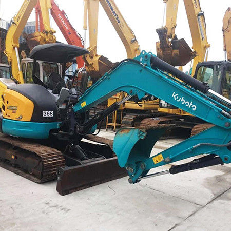 เครื่องขุดขนาดเล็กมือสอง Kubota U55 เครื่องขุดขนาดเล็ก