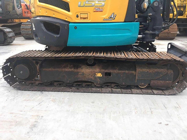 เครื่องขุดขนาดเล็กมือสอง Kubota U55 เครื่องขุดขนาดเล็ก