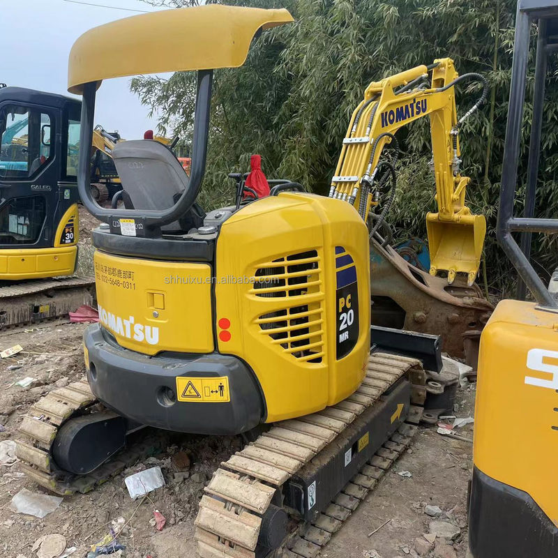 มินิ excavator Komatsu PC20 โดยไม่มีแท็กบิ๊ก excavator เล็ก mini excavator ขายสําหรับ