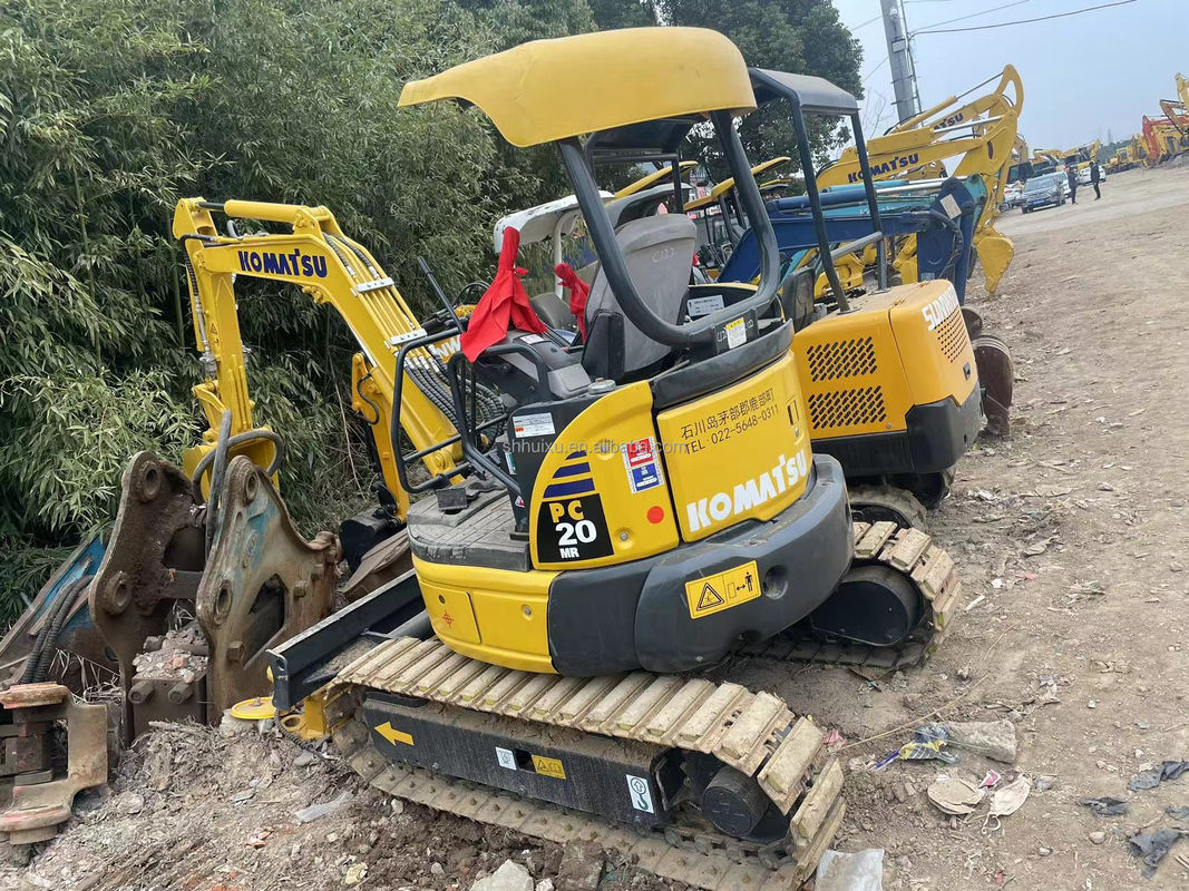 มินิ excavator Komatsu PC20 โดยไม่มีแท็กบิ๊ก excavator เล็ก mini excavator ขายสําหรับ