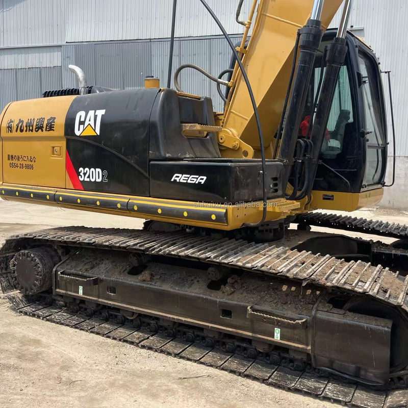 ขายร้อนใช้ Caterpillar ยี่ห้อ 20 ตัน 320 แมว excavator CAT320D CAT320D2 ยี่ปุ่นทํามือสอง excavator เครื่อง