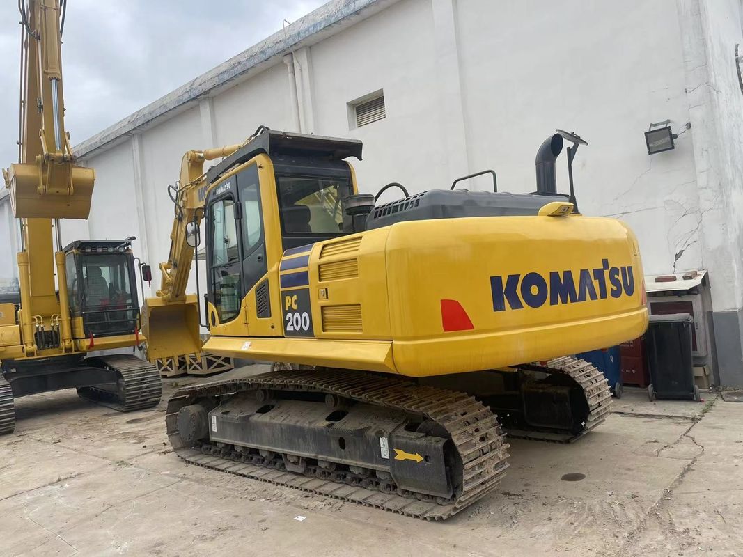 เครื่องมือมือสองขาย Komatsu PC200 excavator เครื่องมือมือสอง excavator ไฮดรอลิก