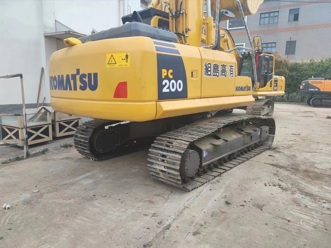 เครื่องมือมือสองขาย Komatsu PC200 excavator เครื่องมือมือสอง excavator ไฮดรอลิก