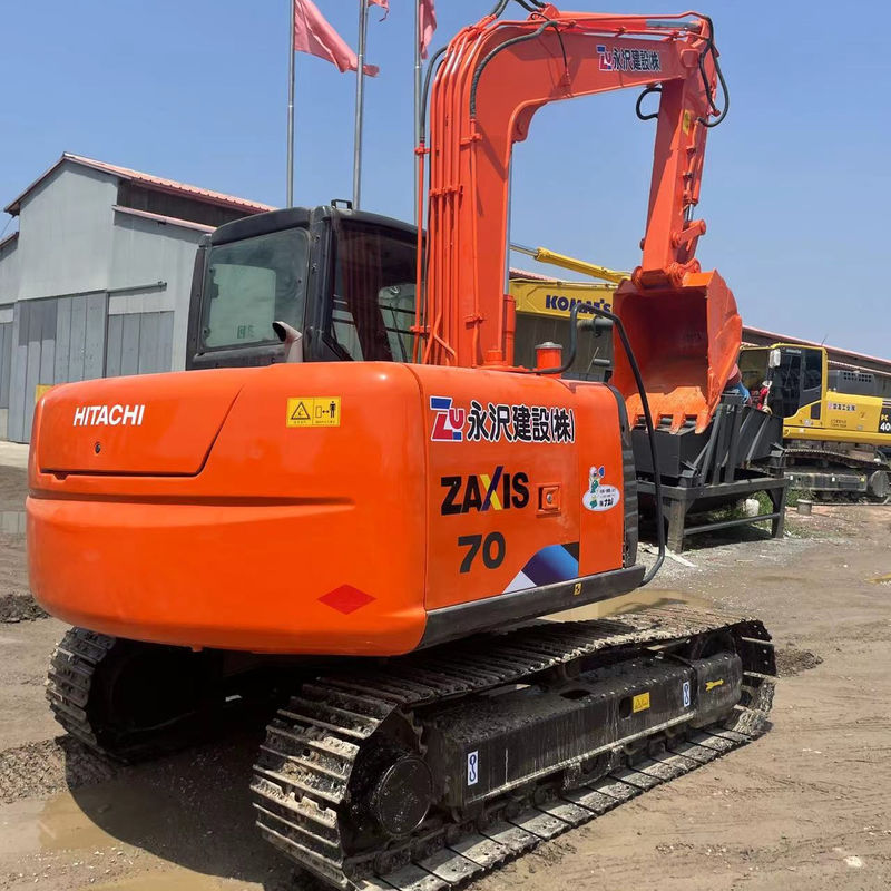 เครื่องขุดขนาดเล็กมือสอง ฮิตาชิ 70 excavator เครื่องขุดขนาดเล็กมือสอง 7 ตัน