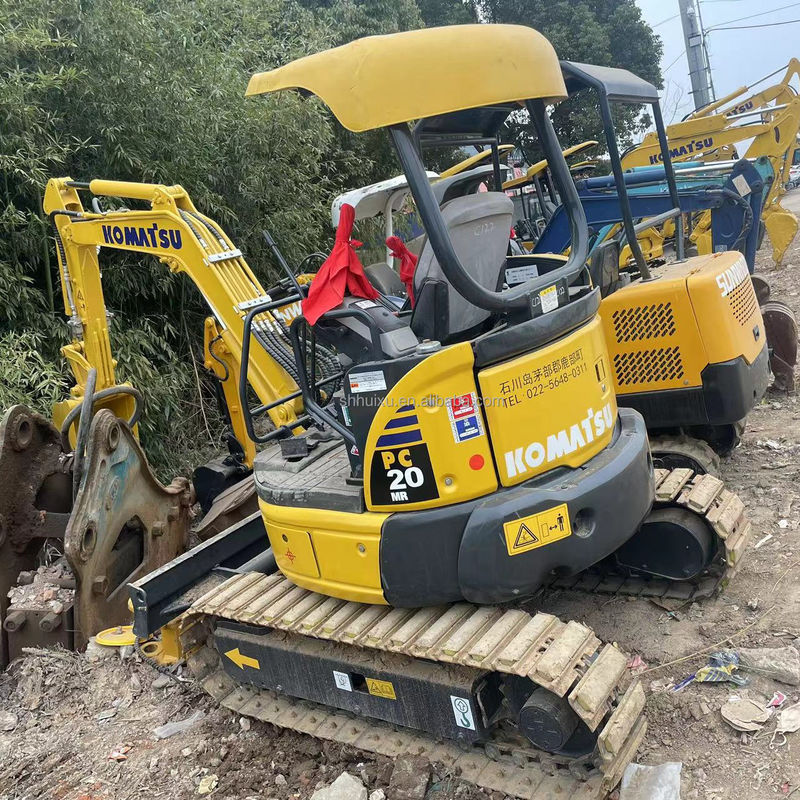 ราคาถูกในสต็อค เครื่องขุดขนาดเล็ก Komatsu PC20 โดยไม่มีรถขุดญี่ปุ่น