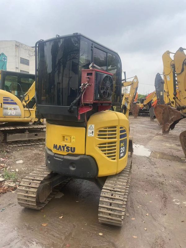 เครื่องขุดขนาดเล็กที่ดีที่สุด Komatsu PC20 กับแท็กซี่ เครื่องขุดขนาดเล็ก เครื่องจักรกลที่ใช้งาน เครื่องขุดขนาดเล็ก