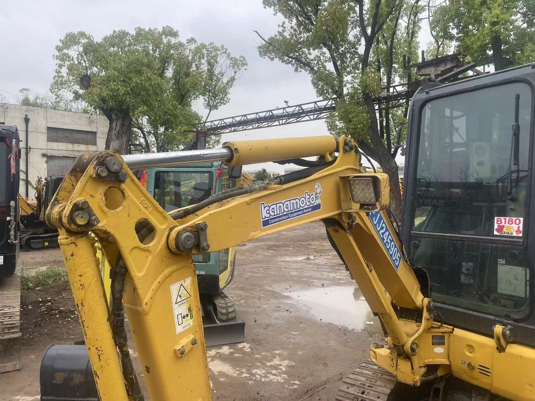 เครื่องขุดขนาดเล็กที่ดีที่สุด Komatsu PC20 กับแท็กซี่ เครื่องขุดขนาดเล็ก เครื่องจักรกลที่ใช้งาน เครื่องขุดขนาดเล็ก