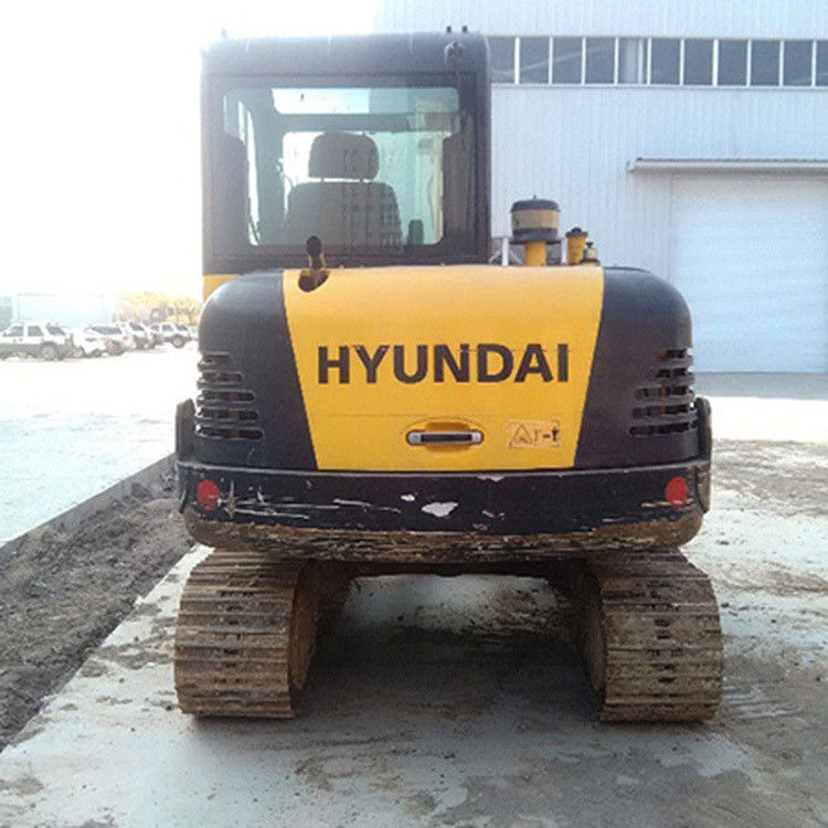 6 ตัน Hyundai ถังล้อมือสอง R60-7 Hyundai ถังมือสอง Crawler 60