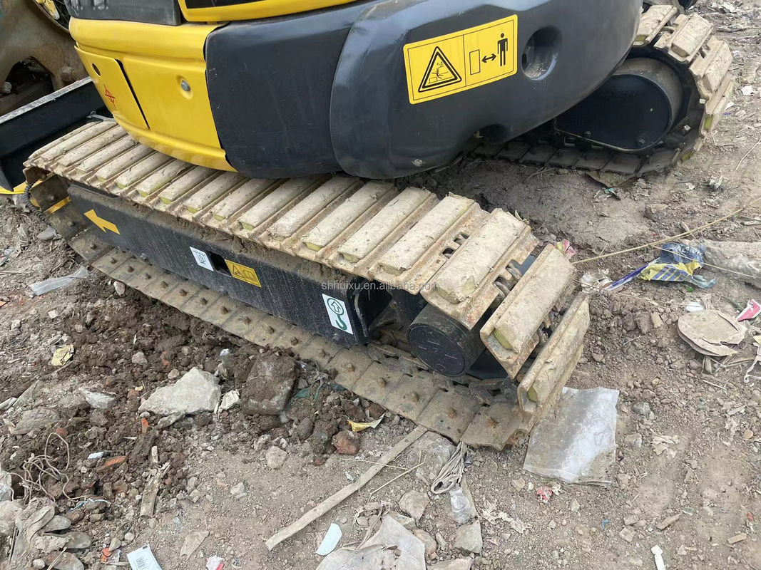 เครื่องขุดขนาดเล็กที่สุด Komatsu PC20 ไม่มีแท็กบิ้น เครื่องขุดขนาดเล็ก เครื่องจักรกลที่ใช้งาน