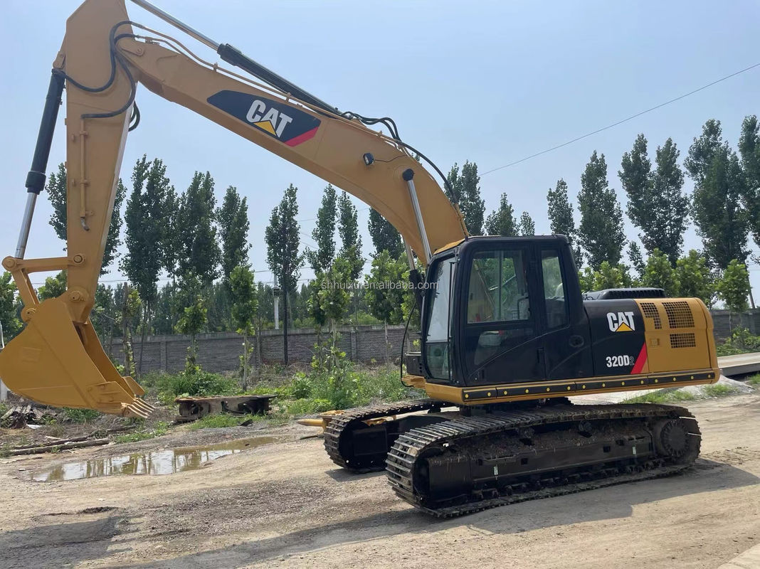 มือสอง เครื่องขุดคุณภาพดี Cat320D ที่มาจากญี่ปุ่น เครื่องขุดแมลงกวางมือสองที่มี EPA แมลงกวางในคลัง