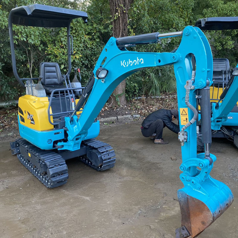 ใช้ 2T Kubota U17 รถขุดไฮดรอลิก รุ่นไดเซล รถขุดไฮดรอลิก มีคุณภาพสูง กับราคาลดในการสร้าง Kubota U35