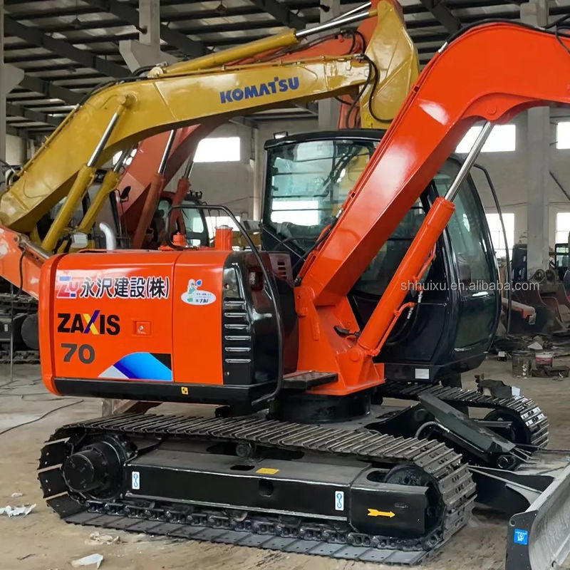 เครื่องขุดมือสอง HITACHI ZX60 ZX70 เครื่องจักรกลก่อสร้าง ผลงานที่ดี ราคาถูก