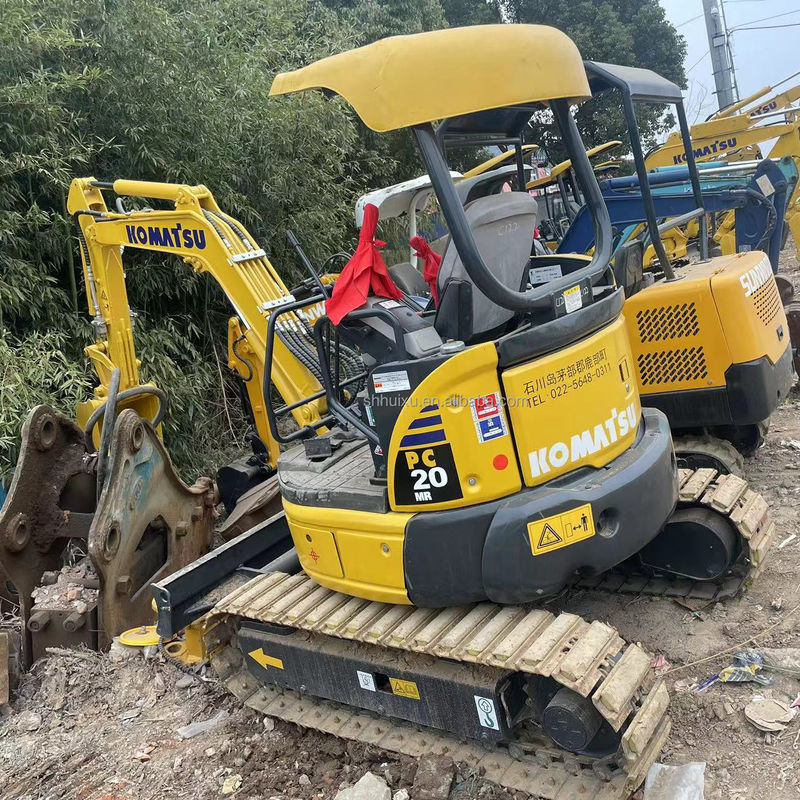 Komatsu mini PC20 ไม่มีแท็กซี่ เครื่องขุดขนาดเล็ก เครื่องจักรกลที่ใช้ Komatsu เครื่องขุดขนาดเล็ก