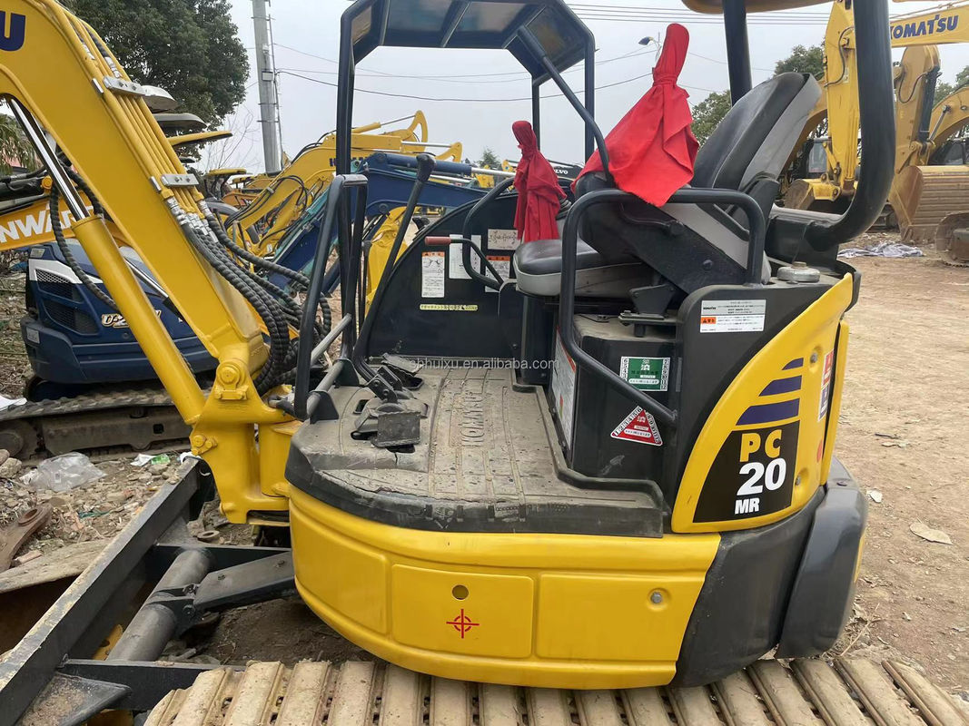 Komatsu mini PC20 ไม่มีแท็กซี่ เครื่องขุดขนาดเล็ก เครื่องจักรกลที่ใช้ Komatsu เครื่องขุดขนาดเล็ก