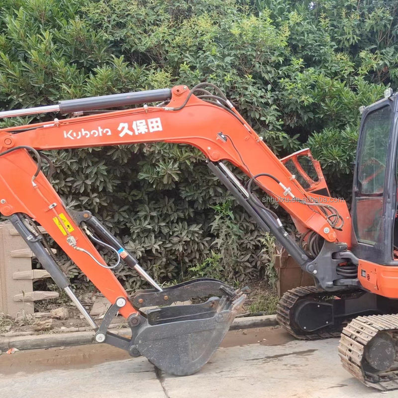 เครื่องขุดขนาดเล็กมือสอง Kubota Kx135-5 เครื่องขุดเครื่องจักรเล็กมือสอง เครื่องขุดมือสองมือสอง สําหรับขาย