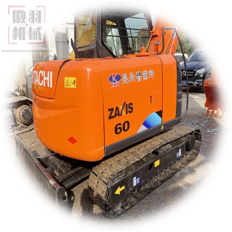 มืออาชีพคุณภาพ Hitachi ใช้ zx60 6 ตัน mini excavators 60 รุ่น Hitachi เครื่องจักรสําหรับขาย