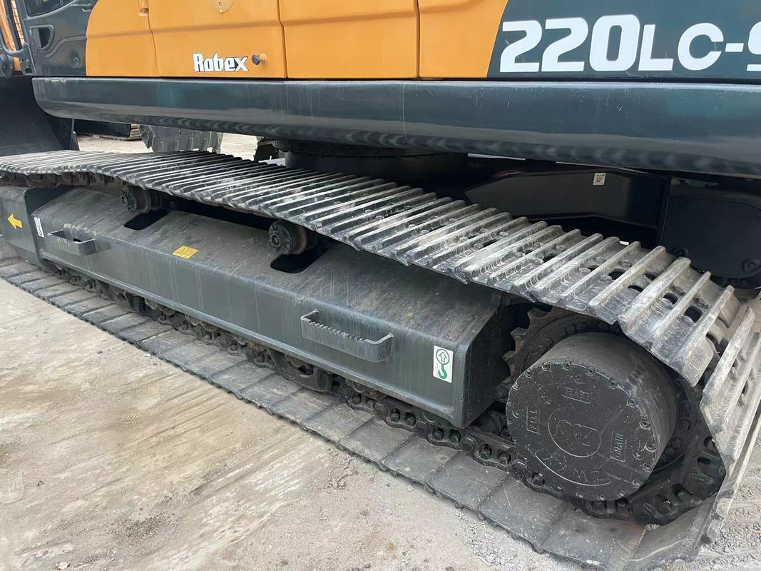 เครื่องขุดขนาดใหญ่มือสอง Hyundai 220 Digger เครื่องขุดขนาดใหญ่มือสอง 22 ตัน