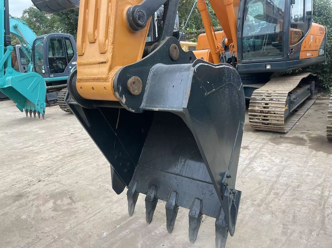 เครื่องขุดขนาดใหญ่มือสอง Hyundai 220 Digger เครื่องขุดขนาดใหญ่มือสอง 22 ตัน