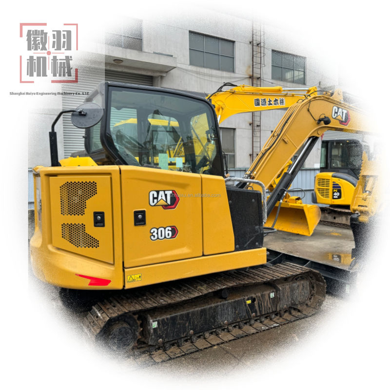 คนใหม่ 99% เครื่องขุดแคลนเกอร์ เครื่องใช้ Caterpillar cat306 มือสอง ยี่ปุ่น เครื่องยนต์ cat 306 ใบรับรอง EPA